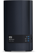 Western Digital My Cloud EX2 Ultra 3.5 Inch 2 bay My Cloud EX2 Ultra NAS, 0TB, Zwart