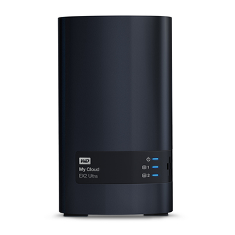 Western Digital My Cloud EX2 Ultra - 2-Bay NAS - 0TB - Black