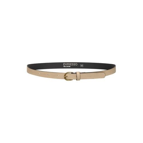 Expresso leren riem beige