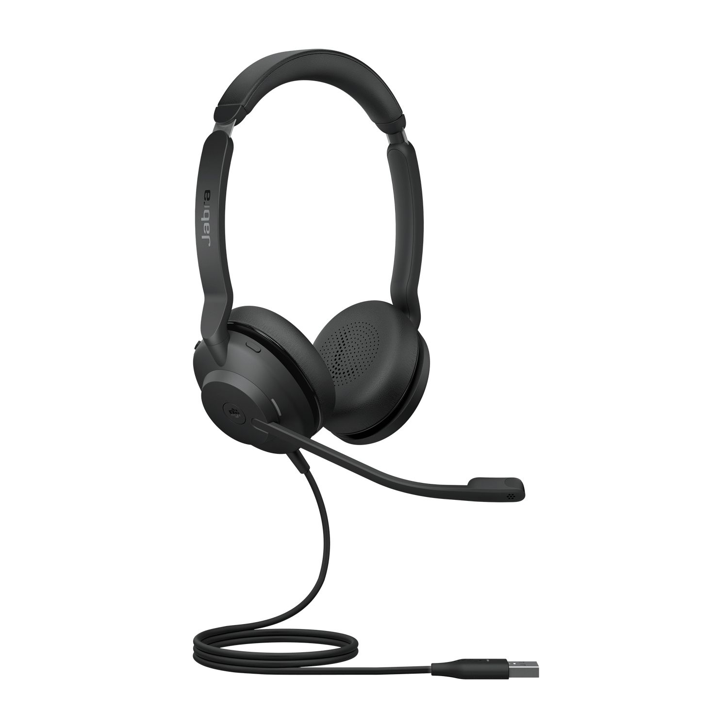 Jabra Evolve2 30 MS Stereo Headset - Zwart