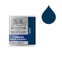 Winsor & Newton Cotman Watercolor Paint 322 Indigo (Half Pan)