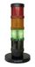 Werma 649.000.10 voyant d'alarme 230 V Vert, Rouge, Jaune