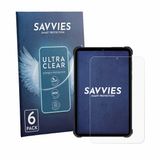 Savvies Film protecteur d'écran pour Oukitel RT11 - Film protecteur transparent 6 Pièces