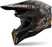 Airoh Wraaap Cyborg Zwart Bronze Crosshelm - Helm