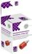 TRU COMPONENTS Assortiment laboratoriumconnectoren Bus, inbouw verticaal Rood 10 stuk(s)