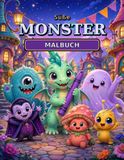Süße Monster: Malbuch