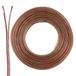 SeKi 311762 luidsprekerkabel, 2 x 0,75 mm², 25 m, transparant