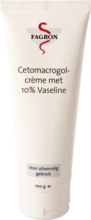Fagron Cetomacrogolcrème met Vaseline 10