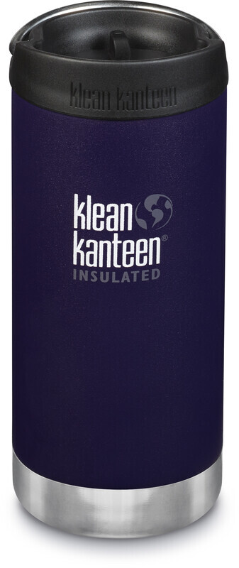 Klean Kanteen TKWide Drinkfles met Café Cap 355ml vacuüm geïsoleerd, violet