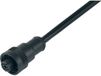 Binder 99 4218 300 07 Ronde subminiatuurconnector Koppeling, recht Totaal aantal polen: 6 + PE 1 stuk(s)