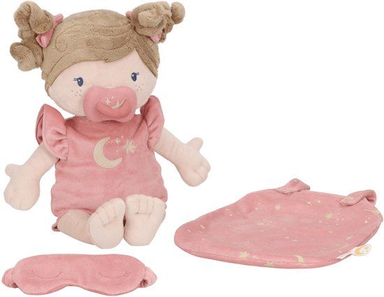 Little Dutch Knuffelpop Rosa – 40 cm