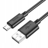 Hoco X88 USB naar Micro USB Kabel 2.4A, 1m, Zwart