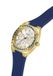 Guess Saylor GW1036L2 Dames Horloge Blauw Siliconen Band & Roestvrij Staal Kast
