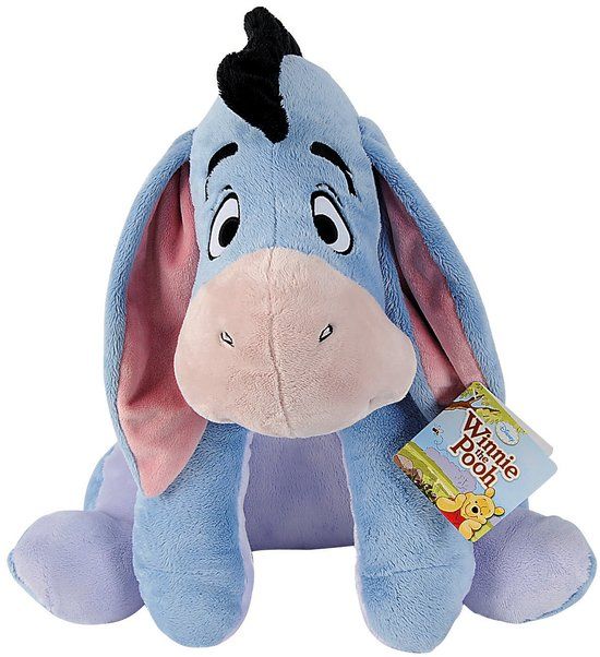 Disney - Iejoor - 61 cm - Pluche - Grijs - Knuffel