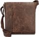 Harold's Crunchy Leren Schoudertas 27 cm - Bruin