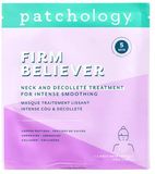 Patchology Firm Believer Neck & Décolleté Mask – Verstevigend Hydrogel Halsmasker tegen Fijne Lijntjes & Verslapte Huid – Met Peptiden, Collageen & Adenosine – Hydraterend & Liftend Effect – Anti-Aging Neck Care – 1x Masker