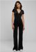 Urban Classics Velvet Jumpsuit Zwart M