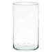 Giftdecor Vase - forme cylindrique - verre transparent - 17 x 30 cm - vase