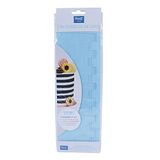 PME 10 stuks zijmappen van acryl met hoge rand, voor taartdecoratie, acryl, transparant, 25 x 8,5 cm