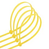Kabelbinders van nylon, 3,6 x 150 mm, 40 stuks, geel