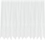 vidaXL - Kantgordijn - Wit - 180 x 300 cm - Polyester
