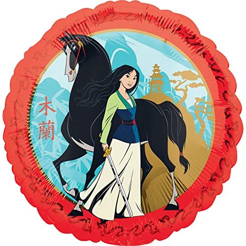 Mayflower Products 42026 17" Anagram Mulan Folieballon, aluminium, veelkleurig