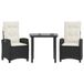 VidaXL 3212732 Ensemble de jardin Crème, Blanc