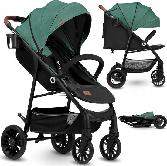 Lionelo Buggy Zoey Green Forest groen