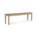 Ethnicraft - Banc Bok - Bois naturel - chêne massif - Designer Alain van Havre