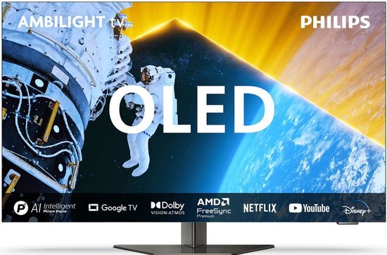 Philips 65OLED849/12 - OLED TV 65&quot; Ambilight 4K UHD 2024 - Titan OS Smart TV