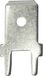 Vogt Verbindungstechnik 3866b.61 Plug-tong Insteekbreedte: 6.3 mm 180 ° Ongeïsoleerd Metaal 100 stuk(s)