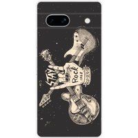 Google Pixel 7a Stay rock bedrukt siliconen hoesje