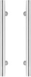 Intersteel Poignées de porte 300 mm forme T inox brossé