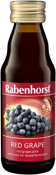 Rabenhorst Mini Rode Druivensap met IJzer 125ML