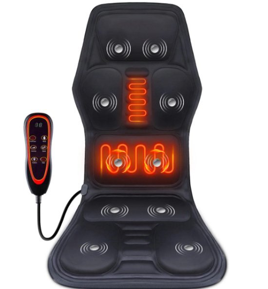 MassageMoods- Massage Stoel - Massage Kussen - Massage Apparaat - Massage stoel ook voor auto