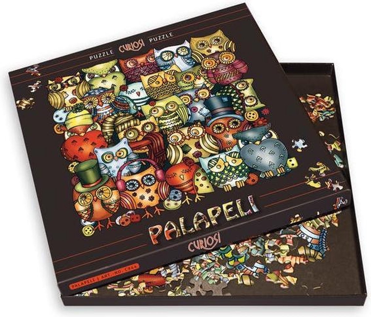 Curios Curiosi Palapeli - Puzzel uilen (extra moeilijk: 211 lastige stukjes)