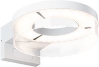 Paulmann LED-wandarmatuur voor buiten Capera Schemergestuurde bewegingsmelder (IR) IP44 231 mm 3000K 8W / 1,2W 700lm / 0lm 230V Wit Aluminium