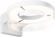 Paulmann LED-wandarmatuur voor buiten Capera Schemergestuurde bewegingsmelder (IR) IP44 231 mm 3000K 8W / 1,2W 700lm / 0lm 230V Wit Aluminium