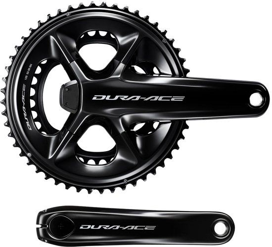 Shimano Dura-Ace FC-R9200-P Powermeter Crankstel | 2x12 | Dubbelzijdig | incl. kettingbladen - 170 | 52/36
