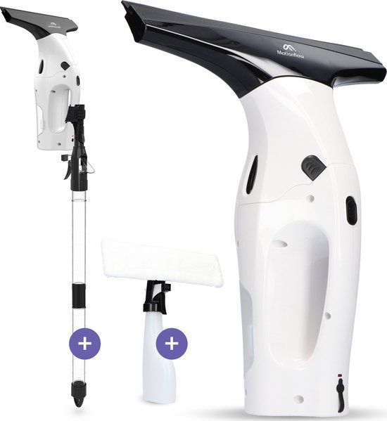 Motionflow Vacuüm Raamwisser met verlengstuk 61cm