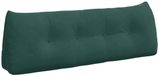 vidaXL Rugkussen Donkergroen 140 x 24 x 50 cm Fluweel