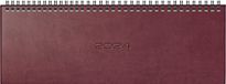 rido/idé Weekkalender model septant 2024 2 pagina's = 1 week bladgrootte 30,5 x 10,5 cm bruin