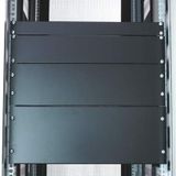 RS PRO Stalen blindplaat 1U, 483 x 9 mm, grijs