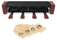 Merkloos Raclette Raclettegrill - Voor 4 personen - 800 W - Chili