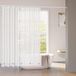 Merkloos Rideau de douche 120 x 180 cm imperméable anti-moisissure avec aimants lestés - Rideau de bain en EVA semi-transparent 02 mm - Motif 3D - pour douche et baignoire