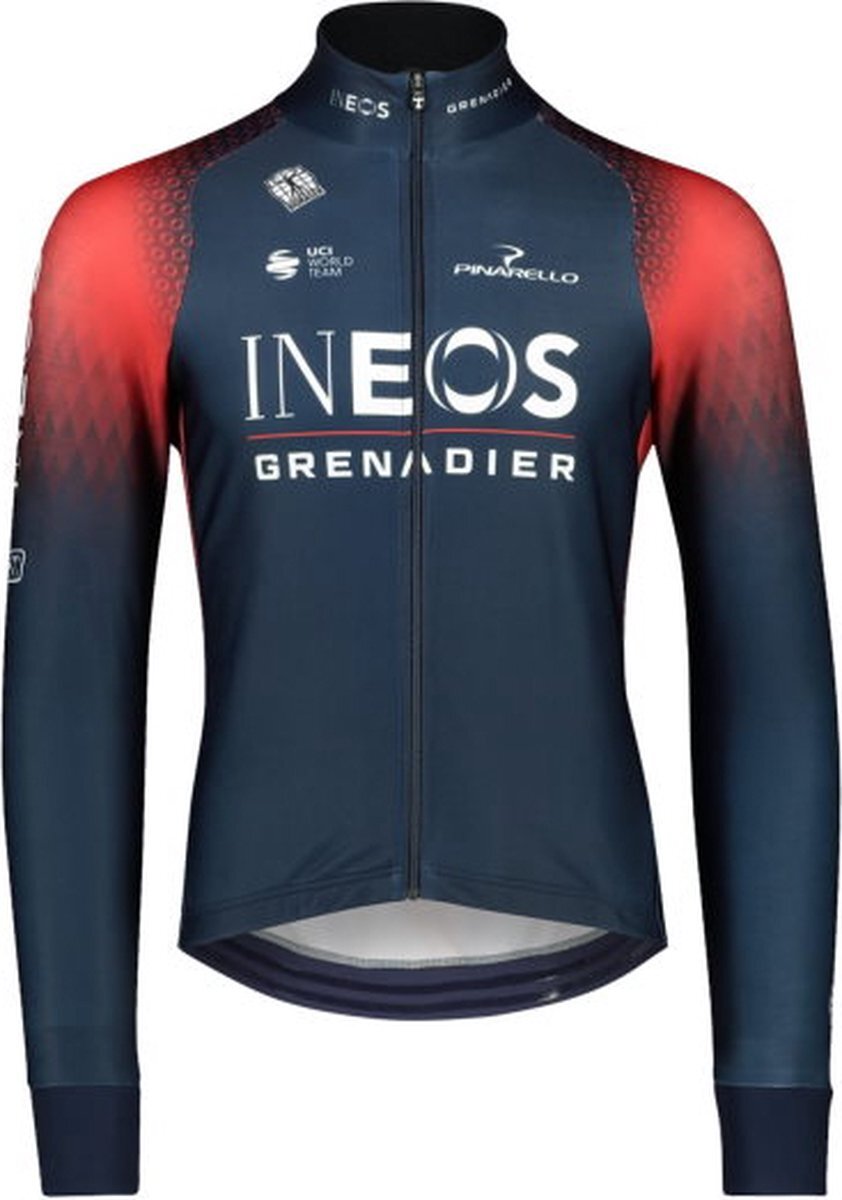 Bioracer Ineos Grenadiers Icon Navy Blue Tempest Shirt Lange Mouw