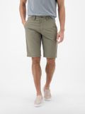 LERROS Sportieve chino-short van flexibele nylonmix, Maat: 31, Kleur: NORDIC OLIVE