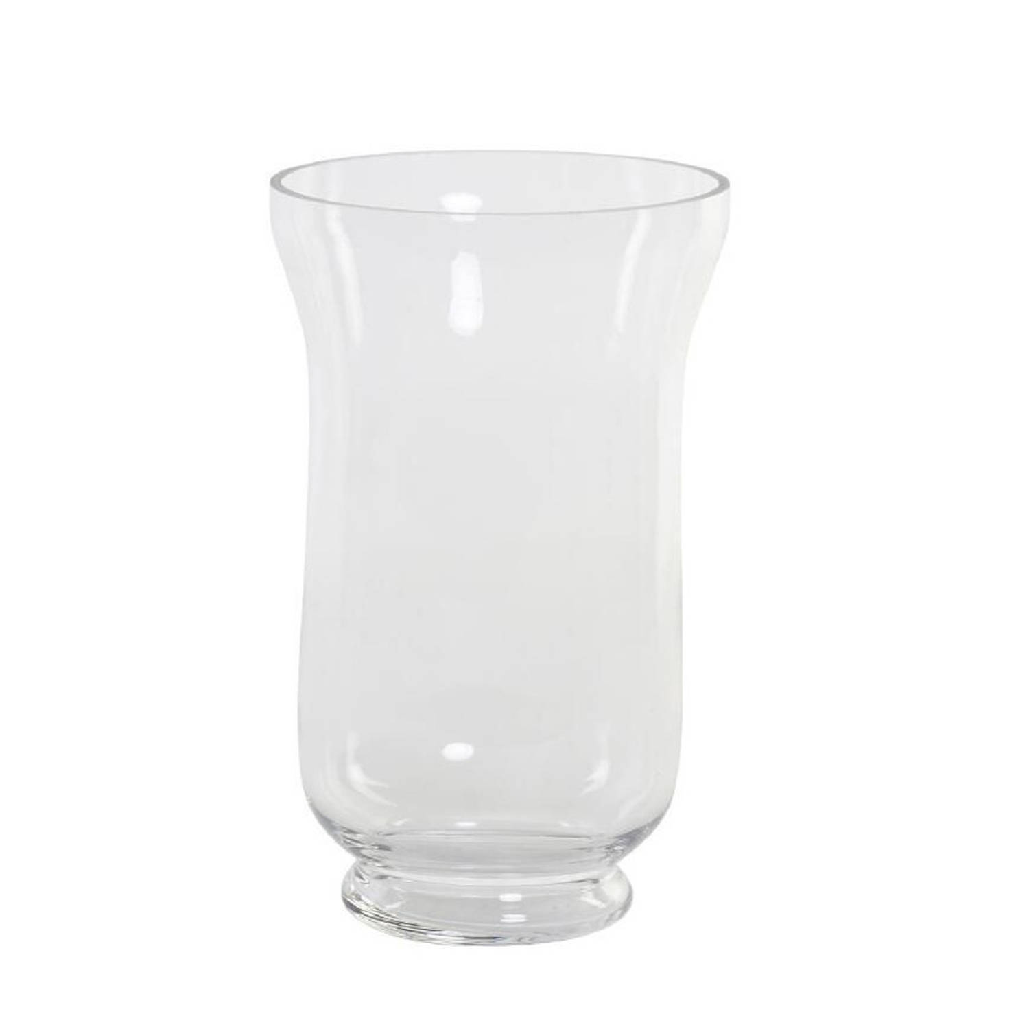 - trompet vaas glas transparant 14,5 x 24 cm - vazen