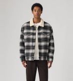Levi's Herren A6030-0036 Locker geschnittene Trucker-Jacke in Grau (L)