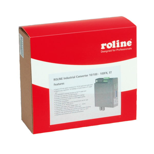 ROLINE Industrie converter RJ-45, ST